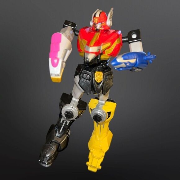 2012 Retrofire Power Rangers Megaforce GOSEI MEGAZORD Figure Bandai 5.5” B10 - Picture 1 of 3